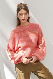 Agatha Balloon Sleeve Sweater by Urban Outfitters at Urban Outfitters