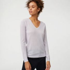 Agnes Tipped Sweater at Club Monaco