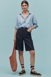 Agolde Nolan Denim Shorts at Anthropologie
