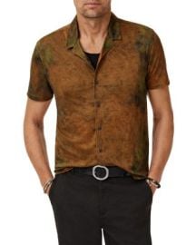 Agosta Regular Fit Short Sleeve Linen Shirt at Bloomingdales
