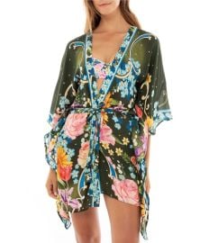 Agua Bendita Cora Dreamin Print Kimono Cover-Up Dillardx27s at Dillards