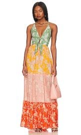 Agua Bendita Fairy Maxi Dress In Vita Multicolor at Revolve