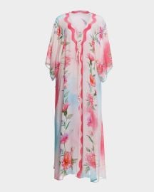 Agua Bendita Selma Chroma Maxi Kimono Coverup at Neiman Marcus