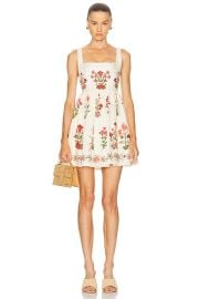 Agua by Agua Bendita Barbara Canna Mini Dress in Multicolor FWRD at FWRD