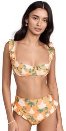 Agua by Agua Bendita Kiwi Sabanero Dorado Bikini Top at Shopbop