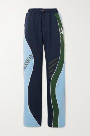 Ahluwalia Femi Printed Color Block Jersey Track Pants at Net a Porter