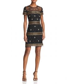 Aidan Mattox Beaded Cocktail Dress at Bloomingdales