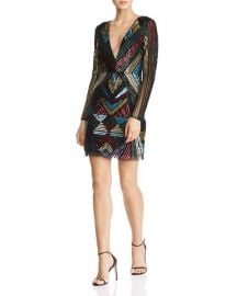 Aidan Mattox Embellished Cocktail Dress at Bloomingdales