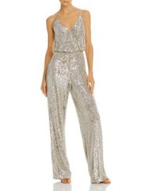 Aidan by Aidan Mattox Sequined Wide-Leg Jumpsuit  Women - Bloomingdale s at Bloomingdales