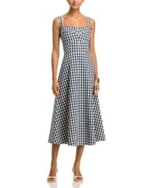 Aila Gingham Midi Dress at Bloomingdales