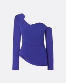 Aime Azure Blue Top Maison USA at Safiyaa