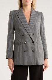 Aimee Pinstripe Double Breasted Blazer at Nordstrom Rack