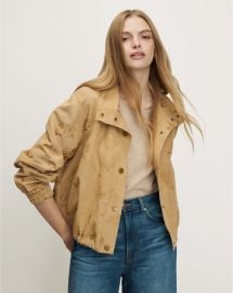 Ainsworth Jacquard Jacket in Tan Sand | Veronica Beard at Veronica Beard