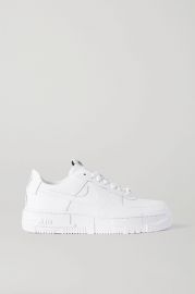 Air Force 1 Pixel leather sneakers at Net a Porter