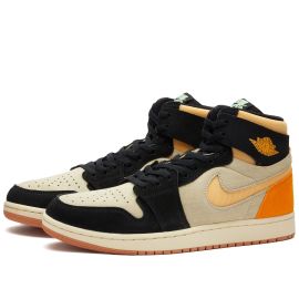 Air Jordan 1 ZM Air CMFT 2 Muslin Gold Black amp Orange END at END.