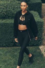 Airlift High-Waist 7/8 Line Up Legging - Black at Alo Yoga