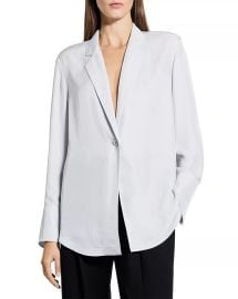Airy Washed Blazer at Bloomingdales
