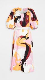 Aje Psychedelia Midi Smock Dress at Shopbop