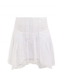 Akala lace-trimmed cotton mini skirt at Matches