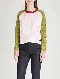 Akar cutout wool and cashmere-blend sweater at Selfridges