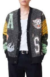 Akki Distressed Oversize Cardigan at Nordstrom