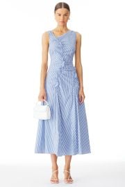 Aknvas Dana Dress In Sky Blue Stripe at Revolve