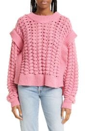 Aknvas Jules Open Knit Sweater at Nordstrom