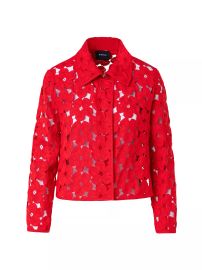 Akris Floral Guipure Lace Jacket at Saks Fifth Avenue