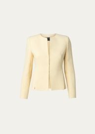 Akris Ocello Wool Crepe Jacket - at Bergdorf Goodman