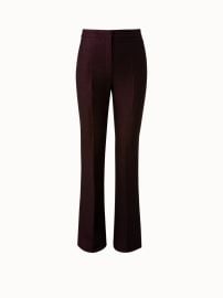 Akris Official Wool Lurex Double Face Pant at Akris