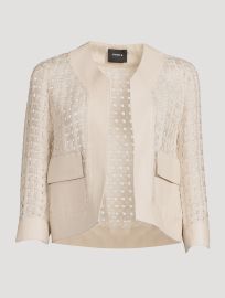 Akris Open weave Jacket at Akris