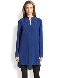 Akris Punto - Silk Punto Dot-Appliquand233 Tunic at Saks Fifth Avenue