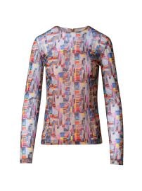 Akris Punto Nyc Paper Collage Print Top at Saks Fifth Avenue
