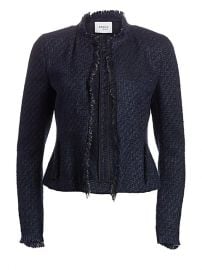 WornOnTV: Haley’s navy fringe trim jacket on The Undoing | Noma ...