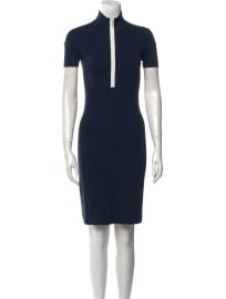 Akris Punto Wool Mini Dress at The Real Real