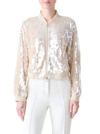 Akris Taide Sequined Blouson Jacket at Saks Fifth Avenue