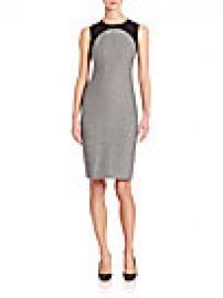 Akris punto - Jersey Trim Wool Sheath Dress at Saks Fifth Avenue