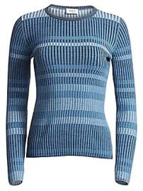 Akris punto - Ribbed Wool Pullover Sweater at Saks Fifth Avenue