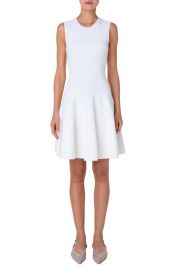 Akris punto Dot Jacquard Sleeveless Dress at Nordstrom