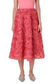 Akris punto Gingham Tulle Skirt at Nordstrom