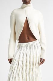 Alaïa Cutout Cashmere Blend Sweater at Nordstrom