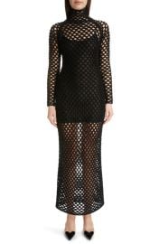 Alaïa Diamond Net Cage Dress at Nordstrom