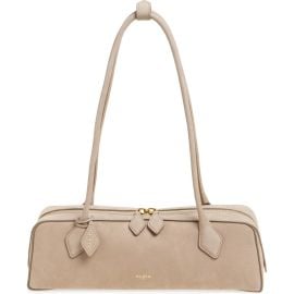 Alaïa Medium Le Teckel Suede East/West Shouder Bag at Nordstrom
