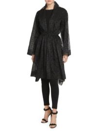 Alaa Silk Taffeta Sheer Topper Dress on SALE at Saks Off 5th