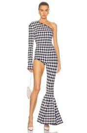 Alaia Check Jumpsuit at Forward