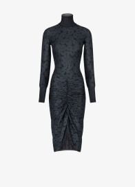 Alaia Jacquard Draped Dress at Alaia