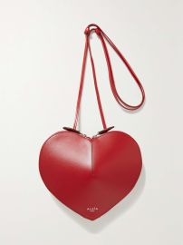 Alaia Le Coeur leather shoulder bag at Net a Porter