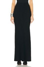 Alaia Maxi skirt with animal motif at FWRD