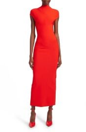 Alaia Open Back Sculpting Jersey Dress at Nordstrom