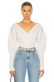 Alaia Ribbed Sweater at FWRD